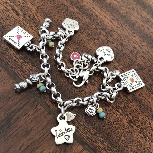 Brighton HAVANA  Nights Love  note necklace earrings & bracelet set - Picture 15 of 16